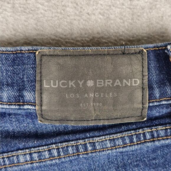 Lucky Brand Jeans Womens Size 10/30 Midrise Boyfriend Sienna Distressed - Picture 8 of 16